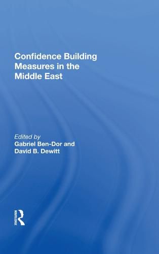 Cover image for Confidence Building Measures in the Middle East