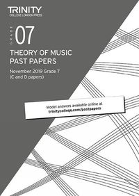 Cover image for Trinity College London Theory Past Papers Nov 2019: Grade 7