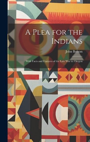 Cover image for A Plea for the Indians