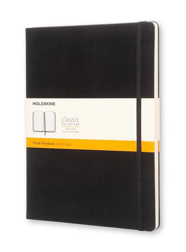 Cover image for Moleskine Classic Hard Cover Extra Large Ruled Black