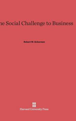 The Social Challenge to Business