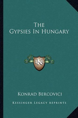 Cover image for The Gypsies in Hungary