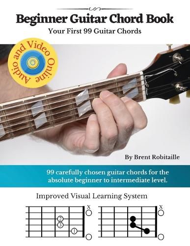 Cover image for Guitar Chord Book for Beginners