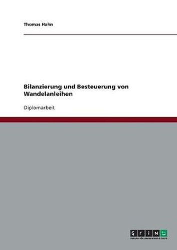 Cover image for Bilanzierung und Besteuerung von Wandelanleihen