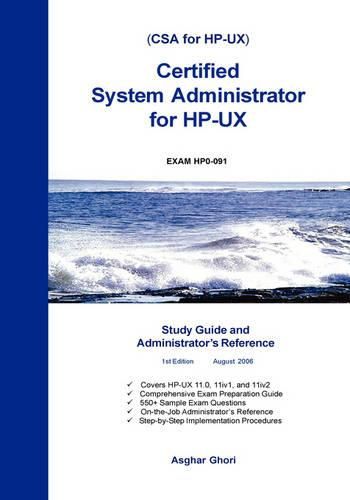 Cover image for Certified System Administrator for HP-UX