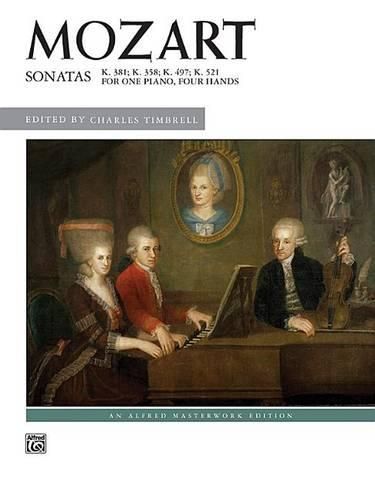 Cover image for Sonatas for One Piano, Four Hands