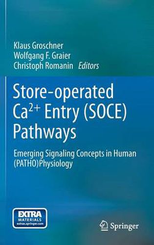 Cover image for Store-operated Ca2+ entry (SOCE) pathways: Emerging signaling concepts in human (patho)physiology