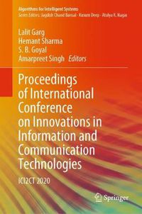 Cover image for Proceedings of International Conference on Innovations in Information and Communication Technologies: ICI2CT 2020