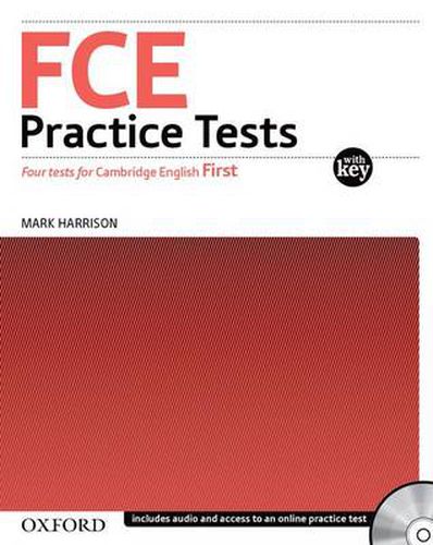 Cover image for FCE Practice Tests:: Practice Tests With Key and Audio CDs Pack: Practice tests for the Cambridge English: First (FCE) exam