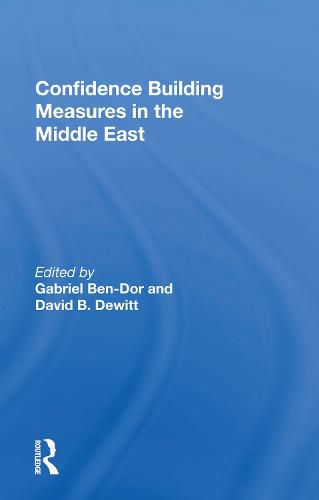 Cover image for Confidence Building Measures in the Middle East