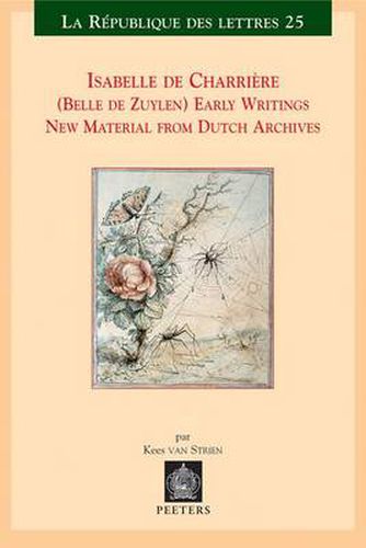 Cover image for Isabelle De Charriere (Belle De Zuylen). Early Writings. New Material from Dutch Archives