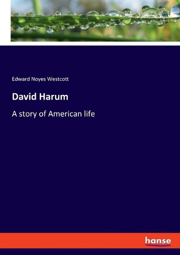 Cover image for David Harum