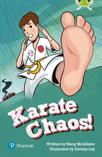 Cover image for Bug Club Independent Fiction Year Two Lime Plus a Karate Chaos