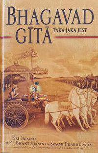 Cover image for Bhagavad Gita Taka Jaka Jest [Polish language]
