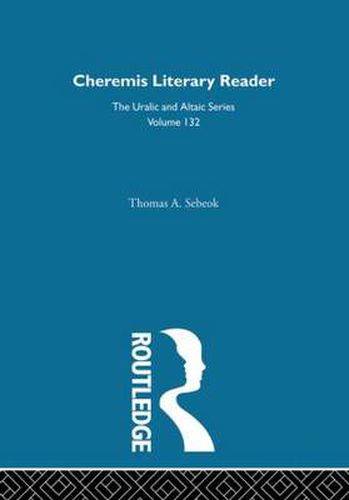 Cover image for Cheremis Literary Reader With Glossary