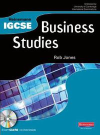 Cover image for Heinemann IGCSE Business Studies Student Book with Exam Cafe CD