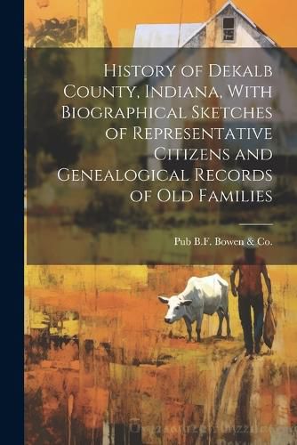 History of Dekalb County, Indiana, With Biographical Sketches of Representative Citizens and Genealogical Records of Old Families