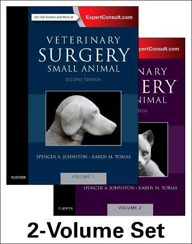 Cover image for Veterinary Surgery: Small Animal Expert Consult: 2-Volume Set