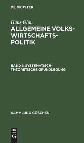 Cover image for Systematisch-Theoretische Grundlegung