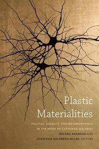 Cover image for Plastic Materialities: Politics, Legality, and Metamorphosis in the Work of Catherine Malabou