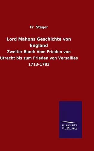 Cover image for Lord Mahons Geschichte von England