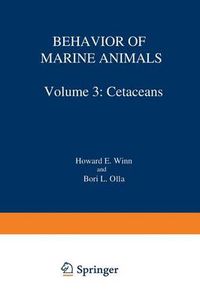 Cover image for Behavior of Marine Animals: Current Perspectives in Research