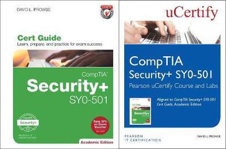 Cover image for Comptia Security+ Sy0-501 Pearson Ucertify Course and Labs and Textbook Bundle