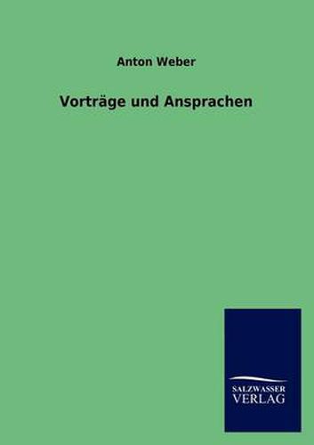 Cover image for Vortrage und Ansprachen