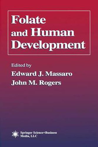 Cover image for Folate and Human Development