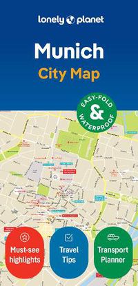 Cover image for Lonely Planet Munich City Map