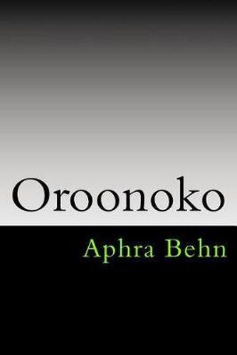 Cover image for Oroonoko