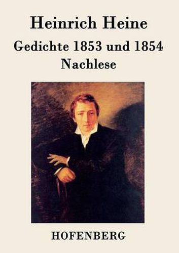 Cover image for Gedichte 1853 und 1854 / Nachlese