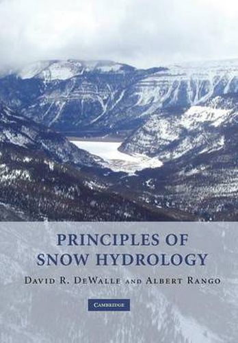 Cover image for Principles of Snow Hydrology