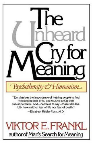 Cover image for Unheard Cry For Meaning