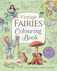 Cover image for Vintage Fairies Colouring Book