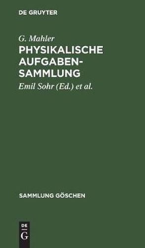 Cover image for Physikalische Aufgabensammlung