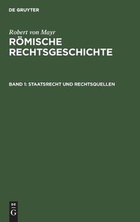 Cover image for Staatsrecht Und Rechtsquellen