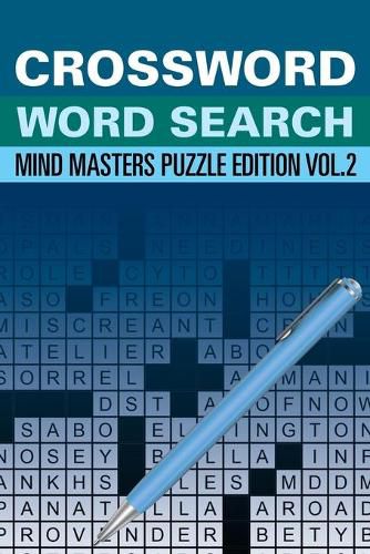 Cover image for Crossword Word Search: Mind Masters Puzzle Edition Vol. 2