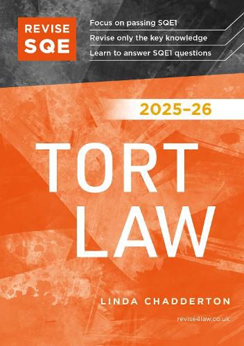 Cover image for Revise SQE Tort Law 2025/26