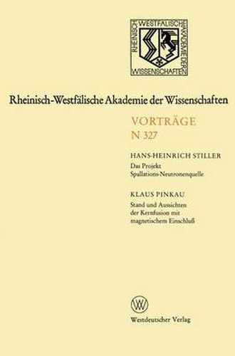 Cover image for Rheinisch-Westfalische Akademie der Wissenschaften