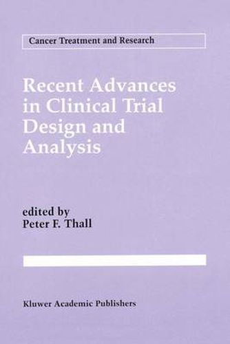 Cover image for Recent Advances in Clinical Trial Design and Analysis