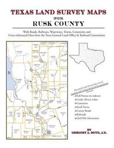 Cover image for Texas Land Survey Maps for Rusk County