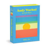 Cover image for Andy Warhol Sunset 500 Piece Book Puzzle