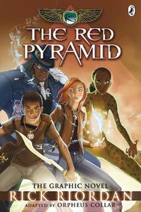 Cover image for The Red Pyramid: The Graphic Novel (The Kane Chronicles Book 1)