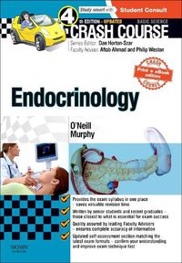 Cover image for Crash Course Endocrinology: Updated Print + E-book Edition