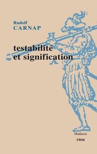 Cover image for Testabilite Et Signification