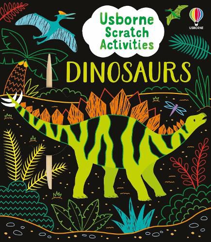 Cover image for Usborne Scratch Activities Dinosaurs
