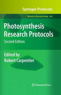 Cover image for Photosynthesis Research Protocols