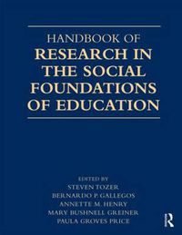 Cover image for Handbook of Research in the Social Foundations of Education