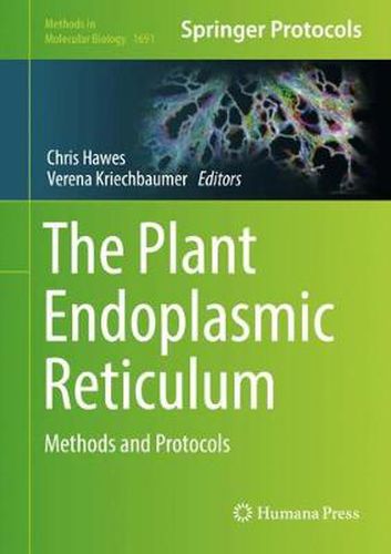 Cover image for The Plant Endoplasmic Reticulum: Methods and Protocols